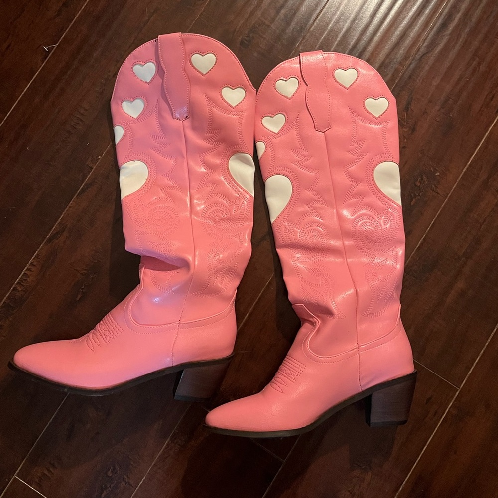 Pink Cowgirl Boots
